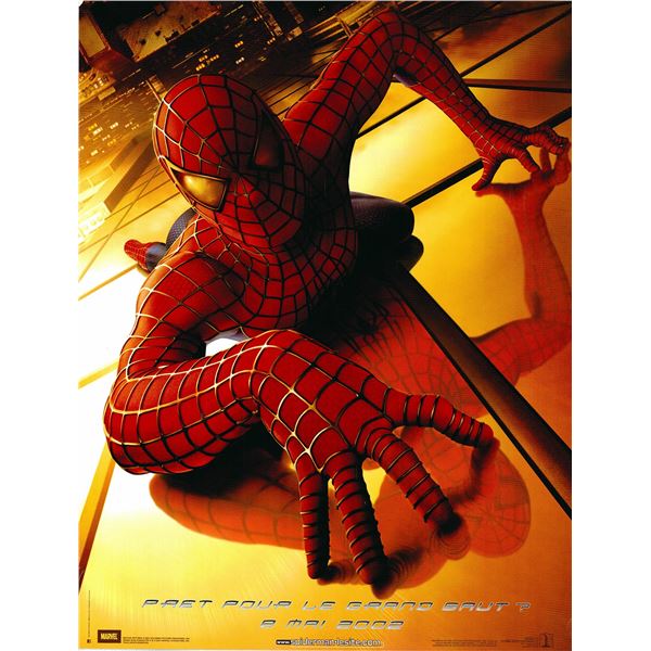 Spider-Man  2001 original French one sheet movie poster