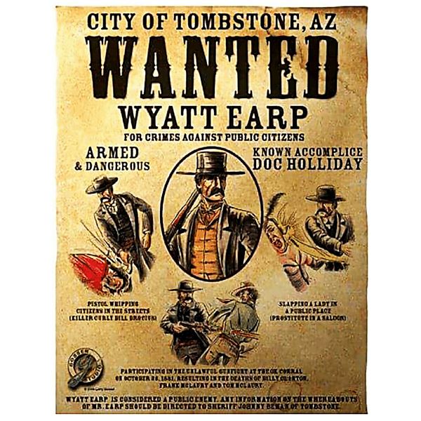 Wyatt Earp Wanted Poster