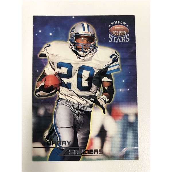 1998 Topps Stars #125 Barry Sanders - Detroit Lions Football Card