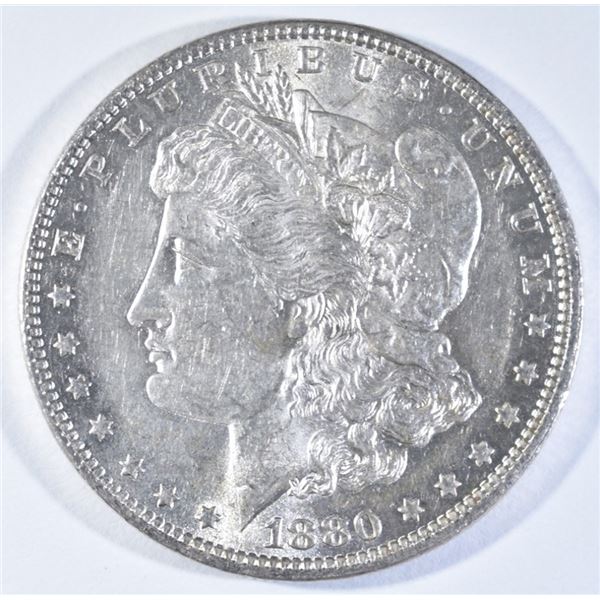 1880-O MORGAN DOLLAR AU/BU