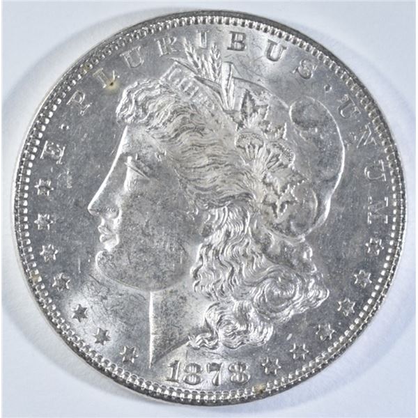 1878 7TF REV 79 MORGAN DOLLAR AU/BU