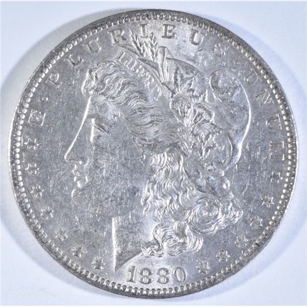 1880-O MORGAN DOLLAR AU/BU
