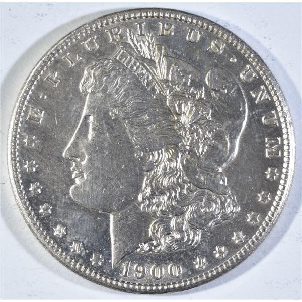 1900-S MORGAN DOLLAR AU/BU CLEANED