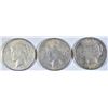 Image 1 : 1922-P, D, S PEACE DOLLARS