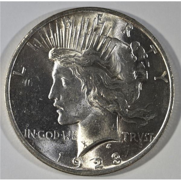 1923 PEACE DOLLAR CH/GEM BU