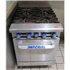 Image 1 : Imperial 4-Burner Gas Range & Oven 24"x30"x36"H