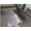 Image 2 : Metal Work Table w/ Backsplash & Undershelf 48"x22"x31"H