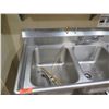 Image 2 : Advance Tabco T9-3-54-X Stainless Steel 3-Basin Sink 60"x25"x37"