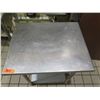 Image 2 : Metal Work Table w/ Undershelf 24"x30"x31"H