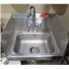 Image 1 : Advance Tabco 7-PS-40 Single Wall-Mount Sink w/ Splash Guards 13"x17"