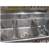 Image 3 : Advance Tabco T9-3-54-X Stainless Steel 3-Basin Sink 60"x25"x37"