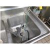 Image 4 : Advance Tabco T9-3-54-X Stainless Steel 3-Basin Sink 60"x25"x37"