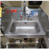 Image 1 : Advance Tabco 7-PS-40 Single Wall-Mount Sink w/ Splash Guards 13"x17"