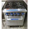 Image 1 : Imperial 4-Burner Gas Range & Oven 24"x30"x36"H
