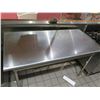Image 2 : Work Table w/ Undershelf 60"x30"x35"H