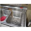 Image 2 : Advance Tabco T9-3-54-X Stainless Steel 3-Basin Sink 60"x25"x37"