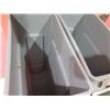 Image 3 : Qty 2 Rubbermaid Gray Plastic Bins (No Lids)