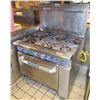 Image 1 : Imperial 6-Burner Gas Range & Oven 36"x29"x36"H