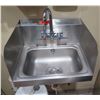 Image 1 : Advance Tabco 7-PS-40 Single Wall-Mount Sink w/ Splash Guards 13"x17"