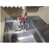Image 2 : Advance Tabco 7-PS-40 Single Wall-Mount Sink w/ Splash Guards 13"x17"