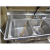 Image 2 : Advance Tabco T9-3-54-X Stainless Steel 3-Basin Sink 60"x25"x37"