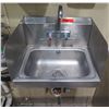 Image 1 : Advance Tabco 7-PS-40 Single Wall-Mount Sink w/ Splash Guards 13"x17"