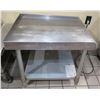 Image 1 : Metal Work Table w/ Undershelf 24"x31"x26"H