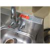 Image 2 : Advance Tabco 7-PS-40 Single Wall-Mount Sink w/ Splash Guards 13"x17"
