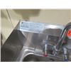 Image 2 : Advance Tabco 7-PS-40 Single Wall-Mount Sink w/ Splash Guards 13"x17"