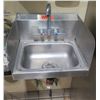 Image 1 : Advance Tabco 7-PS-40 Single Wall-Mount Sink w/ Splash Guards 13"x17"