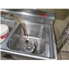 Image 2 : Advance Tabco T9-3-54-X Stainless Steel 3-Basin Sink 60"x25"x37"