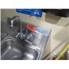 Image 2 : Advance Tabco 7-PS-40 Single Wall-Mount Sink w/ Splash Guards 13"x17"