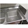 Image 2 : Advanced Tabco Smart Fabrication Double Sink 51"x24"x39"H