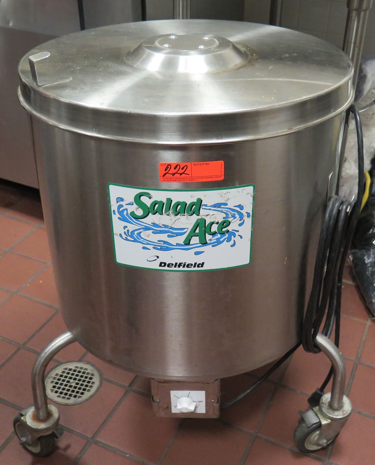 Delfield Salad Ace Rolling Salad Dryer