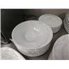 Image 8 : Multiple White Serving Dishes: Round Plates & Bowls (Misc Sizes)
