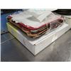 Image 2 : Qty 23 Ruby Collection Square Plates & RAK Metal Fusion Round Dishes