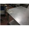 Image 2 : Metal Rolling Work Prep Table w/ Undershelf & Edlund Can Opener 36"x60"x36"H