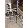 Image 1 : Qty 2 Adjustable Microphone Stands