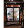 Image 2 : True GDM-49 Two-Section Glass Door Merchandiser Refrigerator (Contents not included)