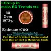 Shotgun Lincoln 1c roll, 1973-p 50 pcs provident natioinal bank