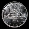 Image 3 : 1962 Canada Dollar $1 Grades GEM+ UNC PL