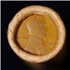 Image 3 : Mixed small cents 1c orig shotgun roll, 1917-s Wheat Cent, 1898 Indian Cent other end, Brinks Wrappe