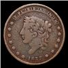 Image 2 : 1837 Millions For Defence Hard Times Token HT-48 1c Grades vf++