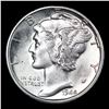 Image 2 : 1944-d Mercury Dime 10c Grades GEM+ Unc
