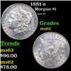 Image 1 : 1881-s Morgan Dollar $1 Grades Select Unc