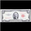 Image 2 : 1953C $2 Red Seal United States Note Grades Select CU