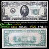 1928 $20 Green Seal Federal Reserve Note Redeemable In Gold (Atlanta, GA) Grades vf+