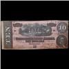 Image 2 : 1864 $10 Confederate Note, T-68 Grades vf+