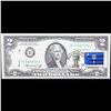 Image 2 : 1976 $2 Federal Reserve Note 1st Day of Issue, with Stamp (New York, NY) Grades Gem CU