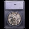 Image 4 : 1884-cc Morgan Dollar $1 Graded ms63 By SEGS